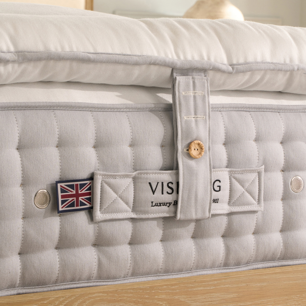 Vispring Pillowtop Mattress Topper, Super King